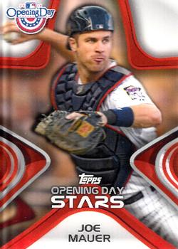 2014 Topps Opening Day - Opening Day Stars #ODS-10 Joe Mauer Front