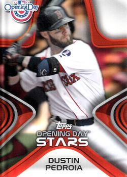 2014 Topps Opening Day - Opening Day Stars #ODS-17 Dustin Pedroia Front