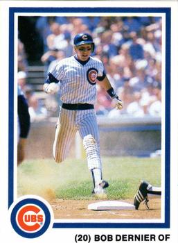 1985 7-Up Chicago Cubs #NNO Bob Dernier Front