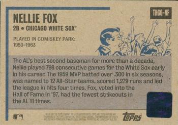 2001 Topps Heritage - Grandstand Glory #THGG-NF Nellie Fox Back