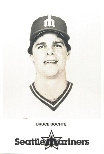 1980 Seattle Mariners Postcards #NNO Bruce Bochte Front