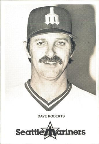 1980 Seattle Mariners Postcards #NNO Dave Roberts Front