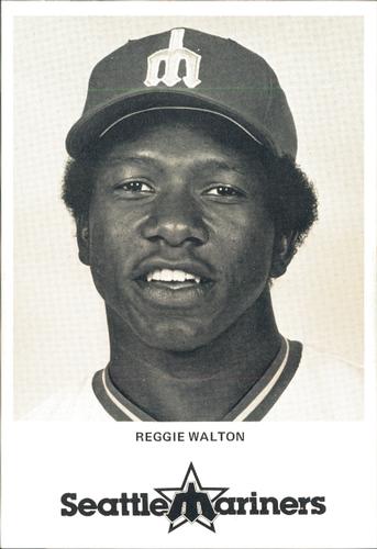 1980 Seattle Mariners Postcards #NNO Reggie Walton Front