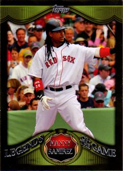 2009 Topps - Legends of the Game #LG-MRA Manny Ramirez Front