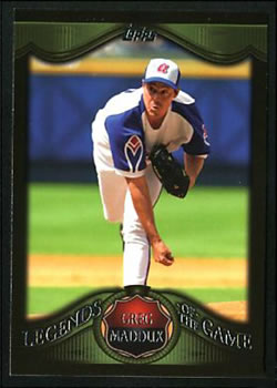 2009 Topps - Legends of the Game #LG-GM Greg Maddux Front