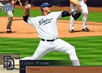 2009 Upper Deck #313 Chris Young Front