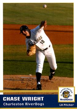 2005 Charleston RiverDogs #NNO Chase Wright Front