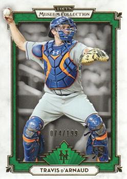 2014 Topps Museum Collection - Green #13 Travis d'Arnaud Front