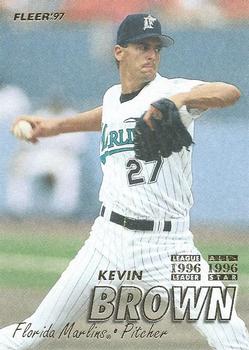 1997 Fleer #325 Kevin Brown Front