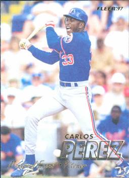 1997 Fleer #502 Carlos Perez Front