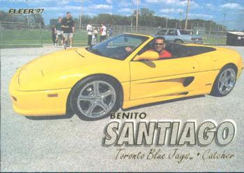 1997 Fleer #687 Benito Santiago Front