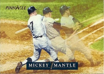1992 Pinnacle Mickey Mantle #19 Milestones Front