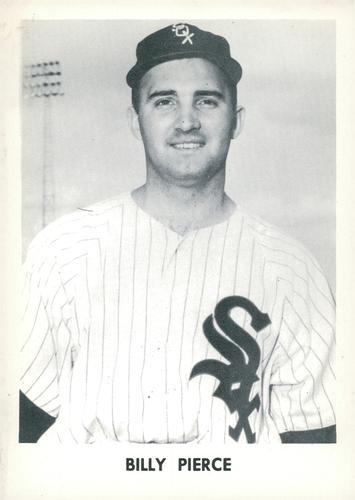 1957 Jay Publishing Chicago White Sox Set A 5x7 #NNO Billy Pierce Front