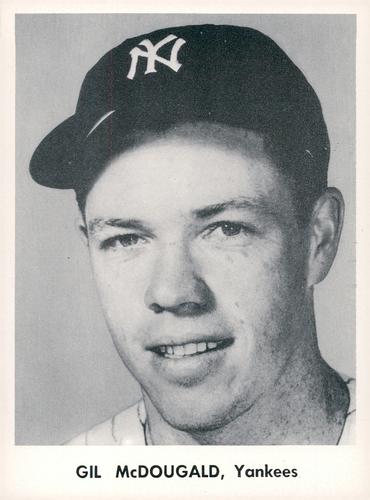 1957 Jay Publishing New York Yankees 5x7 #NNO Gil McDougald Front