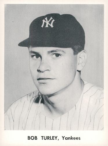1957 Jay Publishing New York Yankees 5x7 #NNO Bob Turley Front