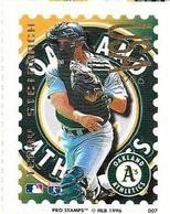 1996 Pro Stamps #007 Terry Steinbach Front