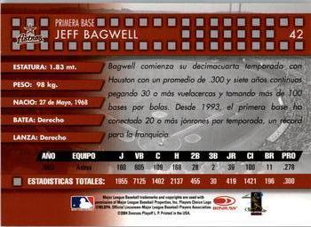 2004 Donruss Estrellas #42 Jeff Bagwell Back