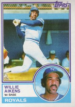 1983 Topps #136 Willie Aikens Front