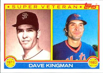 1983 Topps #161 Dave Kingman Front