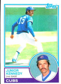 1983 Topps #204 Junior Kennedy Front