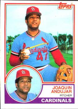 1983 Topps #228 Joaquin Andujar Front
