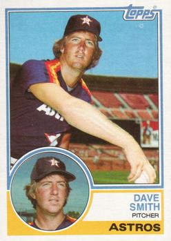 1983 Topps #247 Dave Smith Front