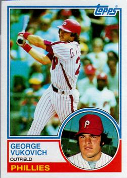 1983 Topps #16 George Vukovich Front