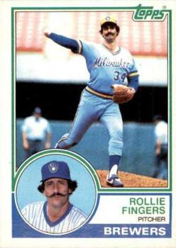 1983 Topps #35 Rollie Fingers Front