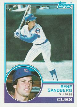 1983 Topps #83 Ryne Sandberg Front