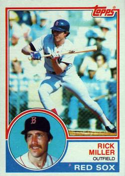 1983 Topps #188 Rick Miller Front