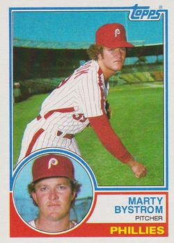 1983 Topps #199 Marty Bystrom Front