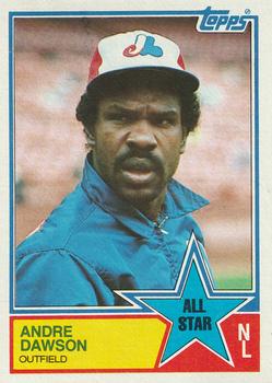 1983 Topps #402 Andre Dawson Front