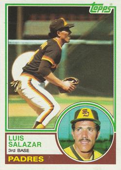 1983 Topps #533 Luis Salazar Front
