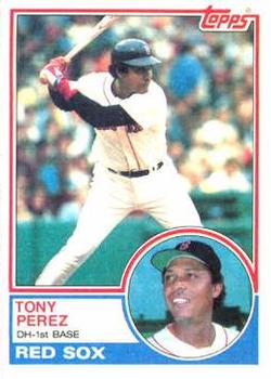 1983 Topps #715 Tony Perez Front