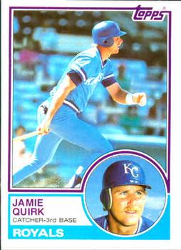 1983 Topps #264 Jamie Quirk Front
