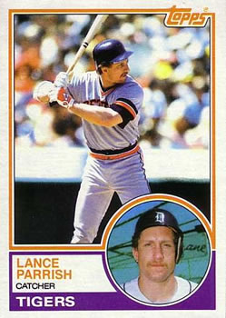 1983 Topps #285 Lance Parrish Front