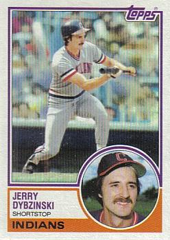 1983 Topps #289 Jerry Dybzinski Front