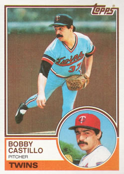 1983 Topps #327 Bobby Castillo Front
