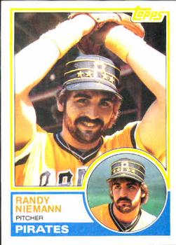 1983 Topps #329 Randy Niemann Front