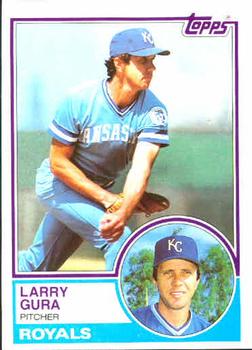 1983 Topps #340 Larry Gura Front