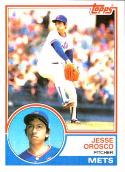 1983 Topps #369 Jesse Orosco Front