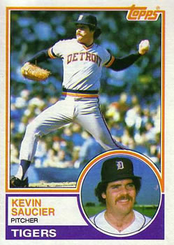 1983 Topps #373 Kevin Saucier Front