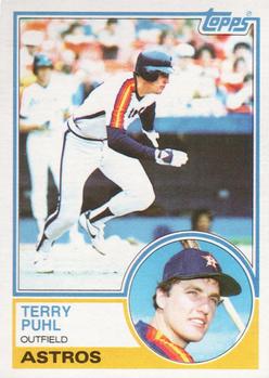 1983 Topps #39 Terry Puhl Front