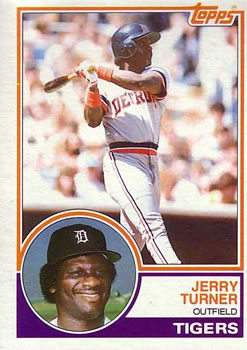 1983 Topps #41 Jerry Turner Front