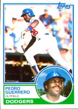 1983 Topps #425 Pedro Guerrero Front