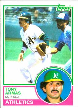 1983 Topps #435 Tony Armas Front
