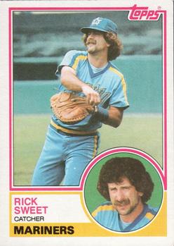 1983 Topps #437 Rick Sweet Front