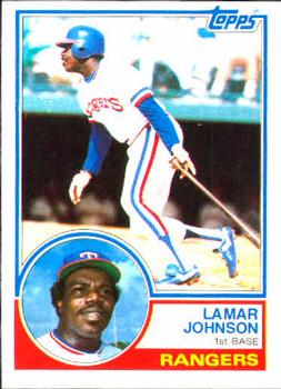1983 Topps #453 Lamar Johnson Front