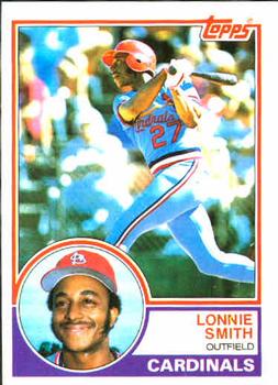 1983 Topps #465 Lonnie Smith Front