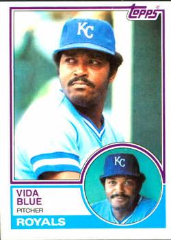 1983 Topps #570 Vida Blue Front